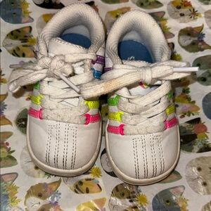 K-Swiss Neon Rainbow Traditional Toddler Sneakers
